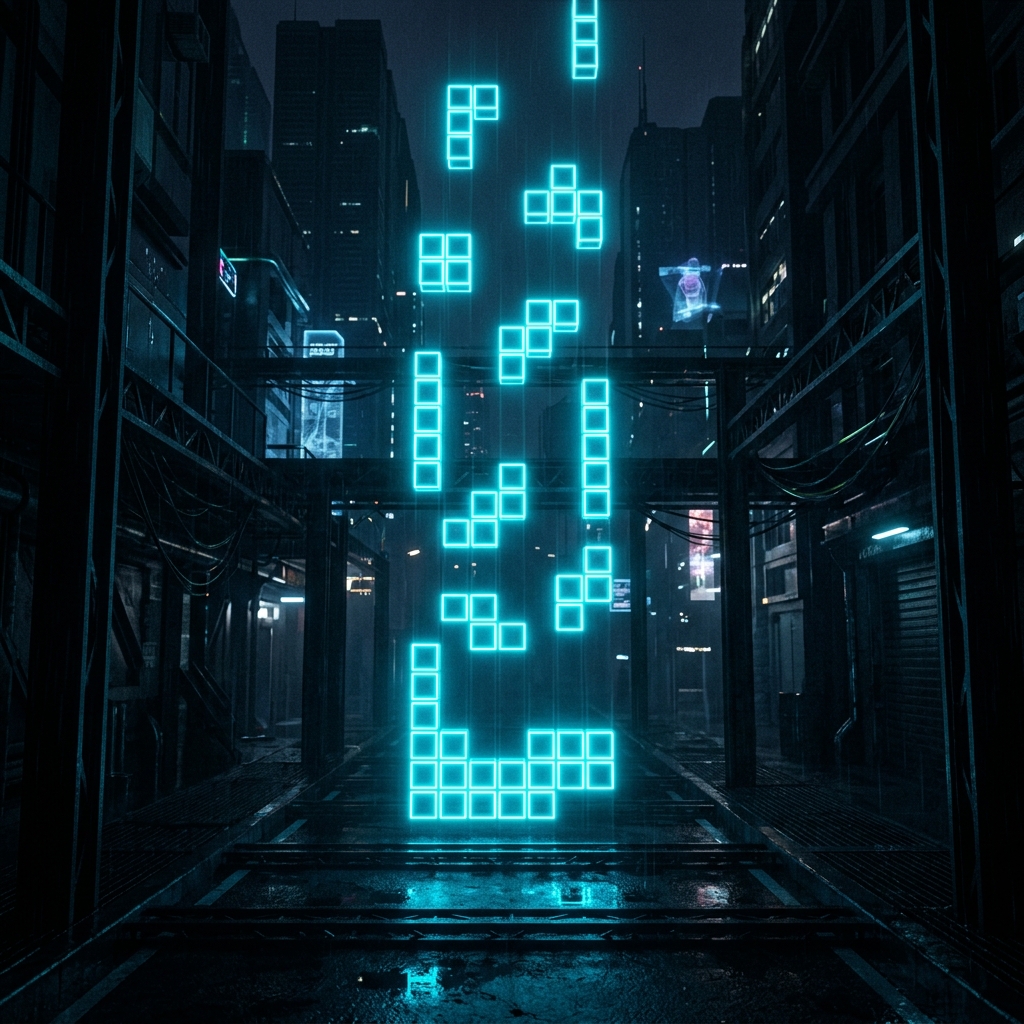 Cyber Tetris cover